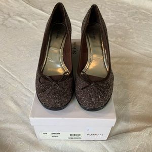 Style & Co.  Brown wedges   Size 10